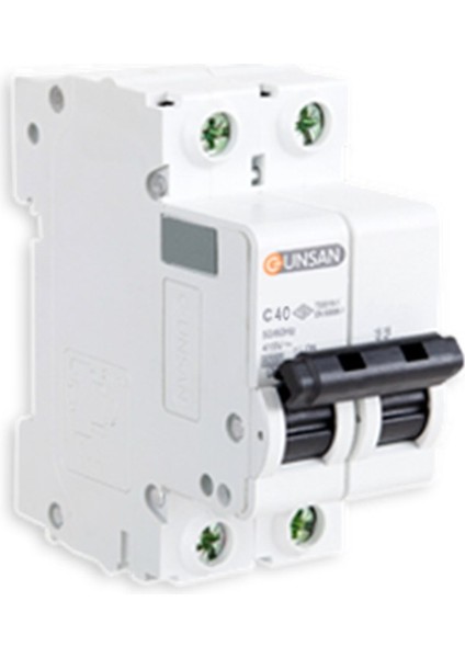 Günsan C 2X40A 6ka Otomatik Sigorta