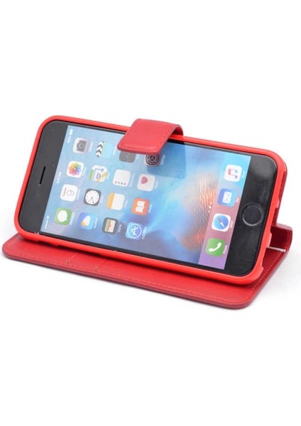General Mobile Gm 20 Kılıf Cüzdanlı Standlı Kapaklı Delux