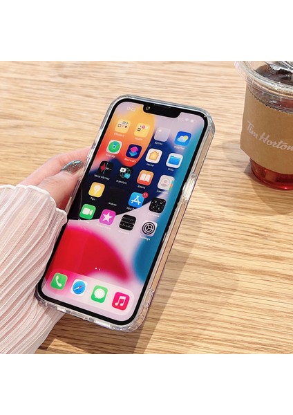 iPhone 12 Pro Için Gradyan Telefon Kılıfı - Pembe (Yurt Dışından)