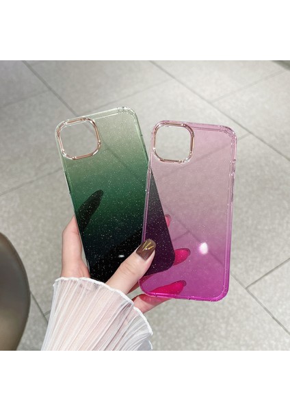 iPhone 12 Için Gradyan Telefon Kılıfı - Açık Yeşil (Yurt Dışından) fiyatları