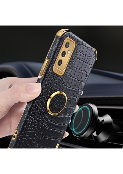 Samsung Galaxy M52 5g Için Deri Doku Telefon Kılıfı - Siyah (Yurt Dışından) fiyatları