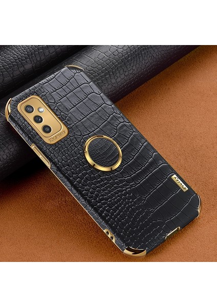 Samsung Galaxy M52 5g Için Deri Doku Telefon Kılıfı - Siyah (Yurt Dışından) fırsatları