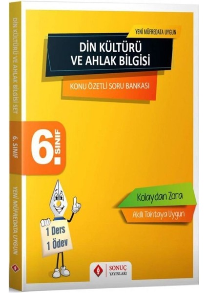 Sonuç Yayınları 6. Sınıf Din Kültürü ve Ahlak Bilgisi Seti Yni