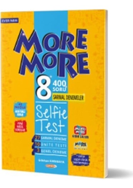 Kurmay More And More 8. Sınıf Selfie Test 2019 Özel