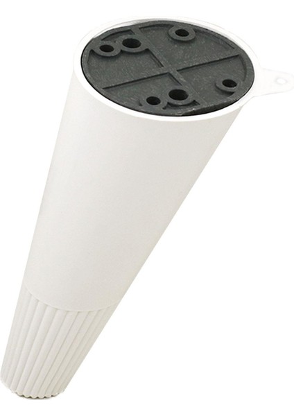 Beyaz Açılı Konik Ayak Mobilya Baza Koltuk Puf Ayağı 12 cm fiyatları