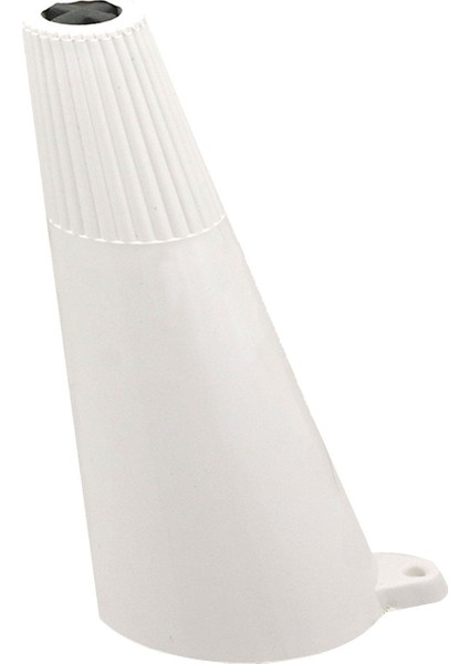 Beyaz Açılı Konik Ayak Mobilya Baza Koltuk Puf Ayağı 12 cm fırsatları