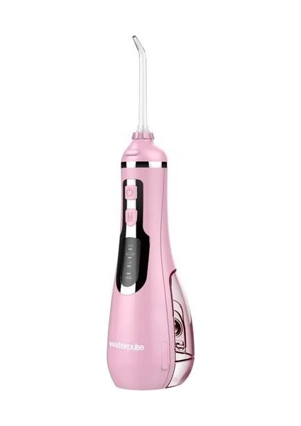 Water Flosser V500 Kablosuz Taşınabilir Ağız Duş Bakım Seti Pembe