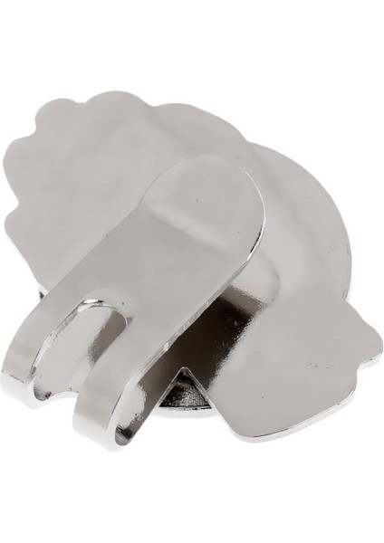 2 Adet Eldiven Tasarımı Golf Şapka Klipsli Manyetik Top Işaretleyicisi fırsatları