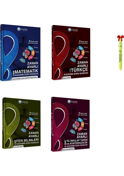 8. Sınıf Matematik Türkçe Fen Bilimleri ve Inkılap Tarihi Soru Bankası