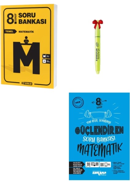 LGS 8. Sınıf Temel Matematik ve Güçlendiren Matematik Soru Bankası