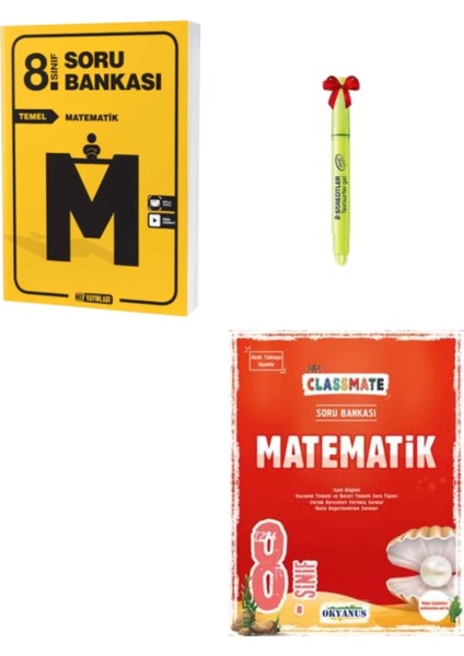 LGS 8. Sınıf Temel Matematik ve Classmate Matematik Soru Bankası
