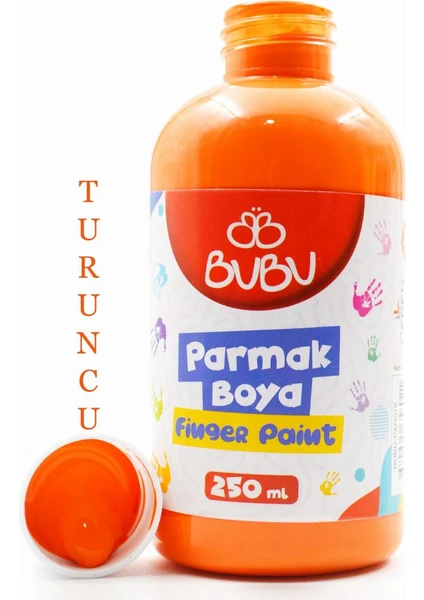 Parmak Boya 250 ml Turuncu -PAR018