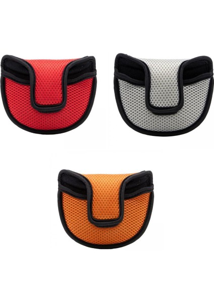 3x Hafif Golf Putter Mallet Kapak Golfçü Unisex Hediyesi Için Headcover(Yurt Dışından)