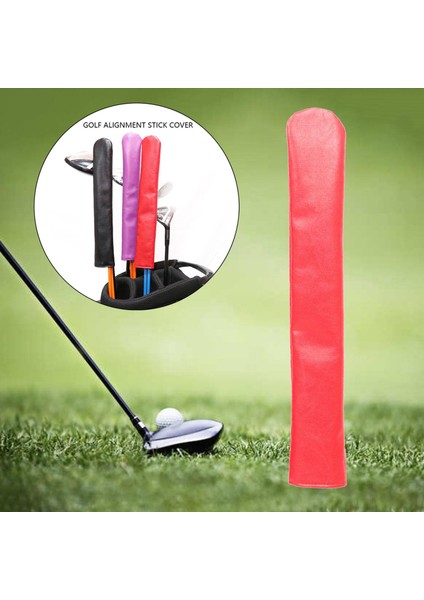 2x Golf Hizalama Çubuk Kapak Çubuğu Tutucu Golf Kulübü Koruyucu Kılıf 33X5.8CM modelleri