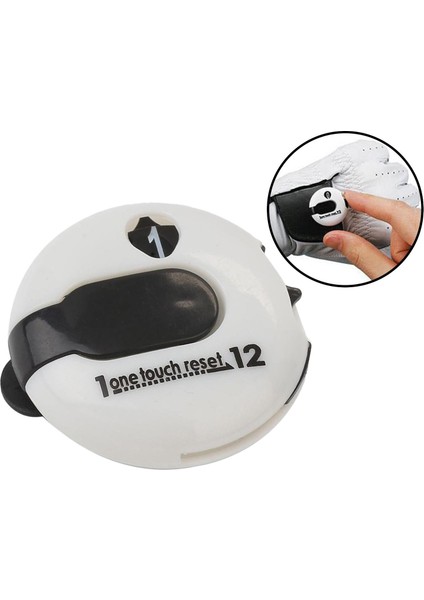 (2 Mini Golf Inme Sayacı Bir Dokunmatik Sıfırlama 3cm Puan Skorlama Sayma Aracı(Yurt Dışından) fırsatları