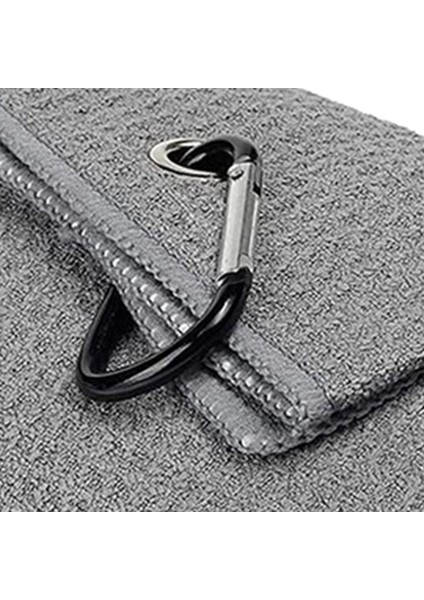 3pcs Golf Havlu Klipsli Mikrofiber Örgü Deseni Hızlı Kuru Temizleme Havlu(Yurt Dışından) fırsatları