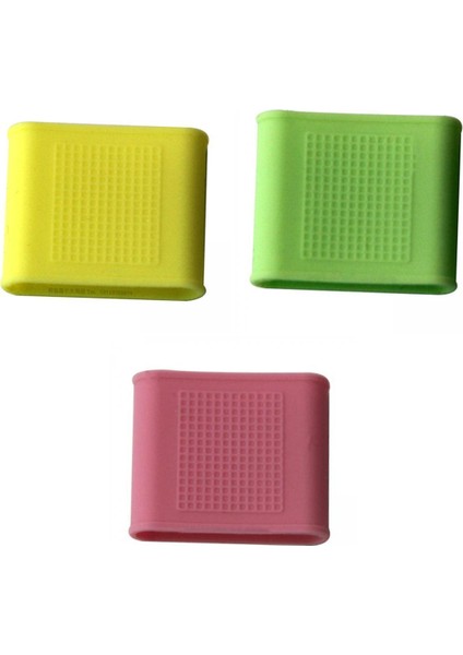 3x Yumuşak 23MM Koruyucu Silikon Golf Parmak Kolları