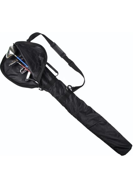 2 Paket Siyah Golf Seyahat Çantası Taşıma Paketi Taşınabilir Kalem Çanta Kapağı Ekipmanı fırsatları