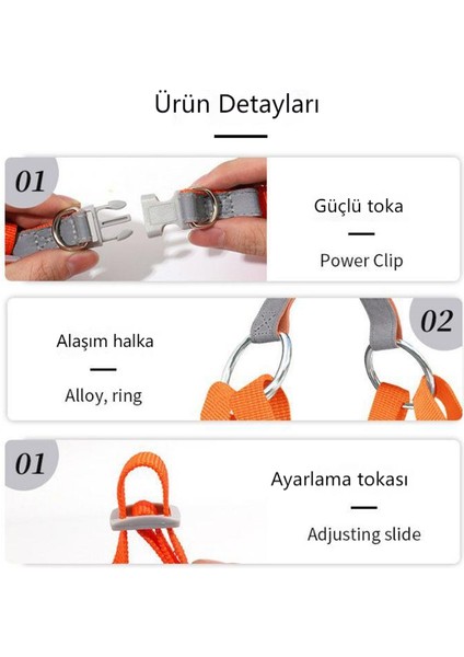 Göğüs ve Sırt Tasması Yelek Tipi Yansıtıcı Köpek ve Kedi Tasması (Yurt Dışından) fiyatları