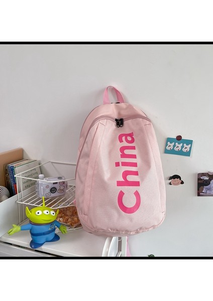 Yeni Moda Sokak Trendleri Büyük Kapasiteli Okul Çantası Kadın (Yurt Dışından)