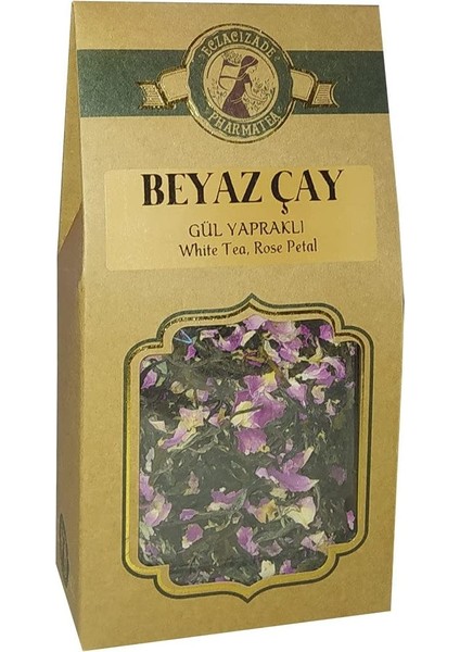 Pharmatea Beyaz Çay - Gül Yapraklı / Camellia Sinensis / Rosa Damascena Mill. 50G