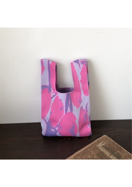 Örgü Kadın Çanta Niş Tasarım Omuz Çantası (Yurt Dışından)