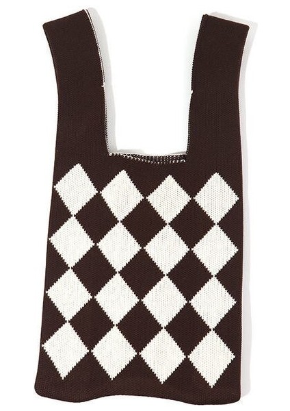 Kore Ins Örme Tote Çanta (Yurt Dışından)