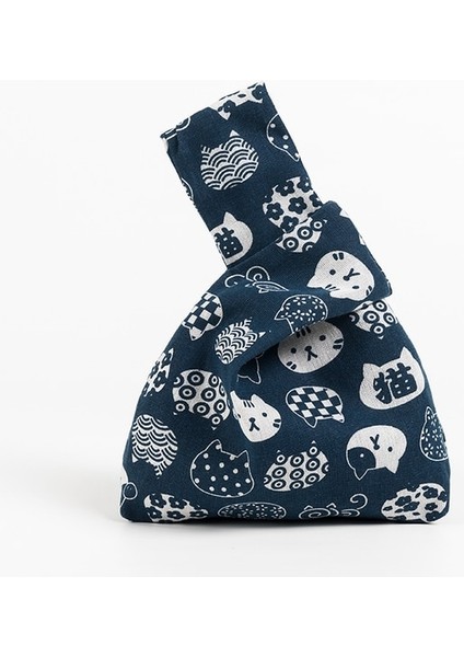 Japon Mini Taşınabilir Düğüm Bilek Çantası (Yurt Dışından)