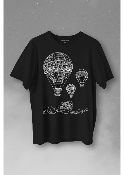 Kapadokya Nevşehir Peri Pacaları Cappadocia Baskılı Tişört T-Shirt