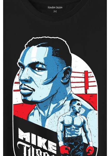 Mike Tyson Boks Box Spor Kral Ring Baskılı Tişört T-Shirt fiyatları