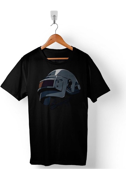 Pubg Pub G Kask Helmet Miğferi Erkek Tişört