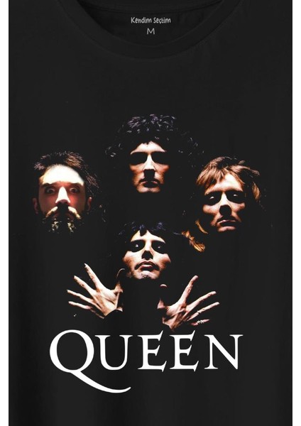 Queen English Rock Music Group Freddie Mercury Baskılı Tişört T-Shirt fiyatları
