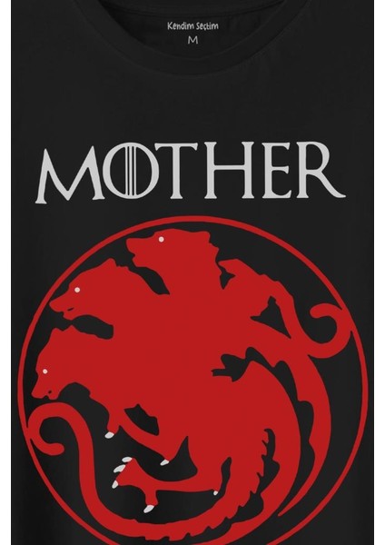 Mother Of Dogs Hayvansever Köpek Annesi Baskılı Tişört T-Shirt