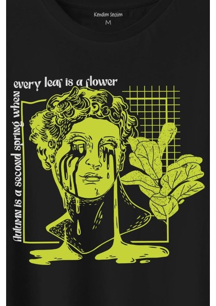 Statue Cry Vaporwave Future Heykel Urban Street Culture Baskılı Tişört T-Shirt