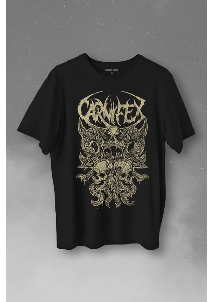 Carnifex Rock Ghotic Black Metal Death Music Müzik Baskılı Tişört T-Shirt