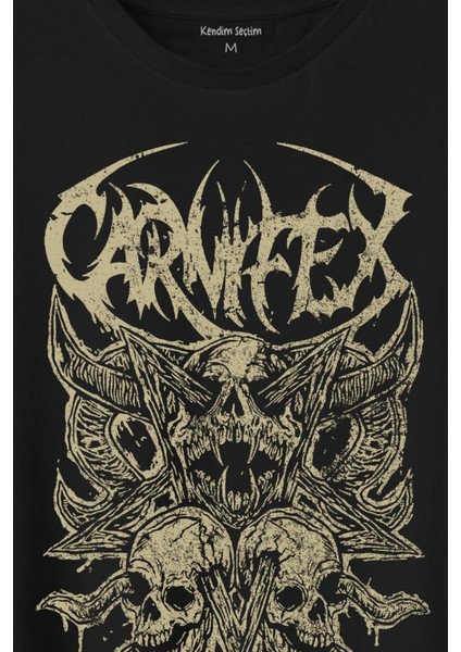 Carnifex Rock Ghotic Black Metal Death Music Müzik Baskılı Tişört T-Shirt fiyatları