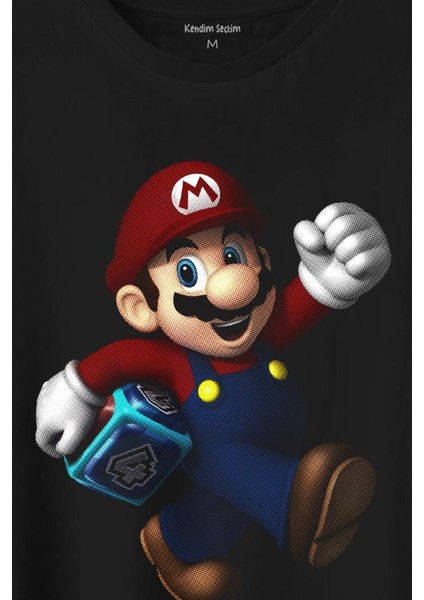 Yeni Süper Mario Bros Mario Baskılı Tişört T-Shirt fiyatları