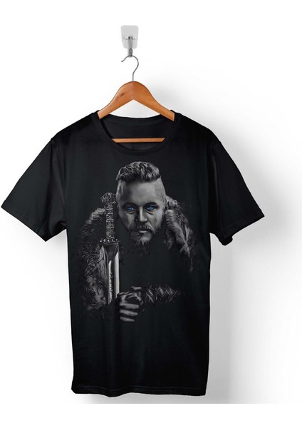 Vıkıngs Ragnar Lodbrok Regnar Vikingler Erkek Tişört