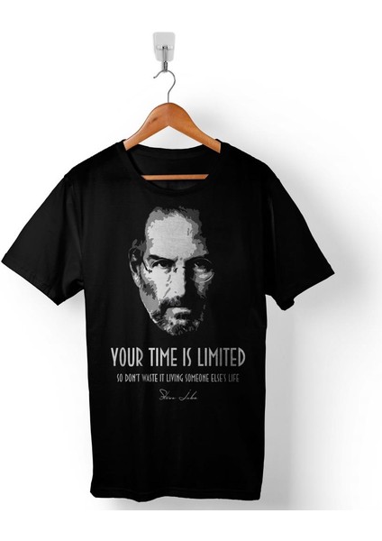 Steve Jobs Your Is Lımıted Apple Erkek Tişört