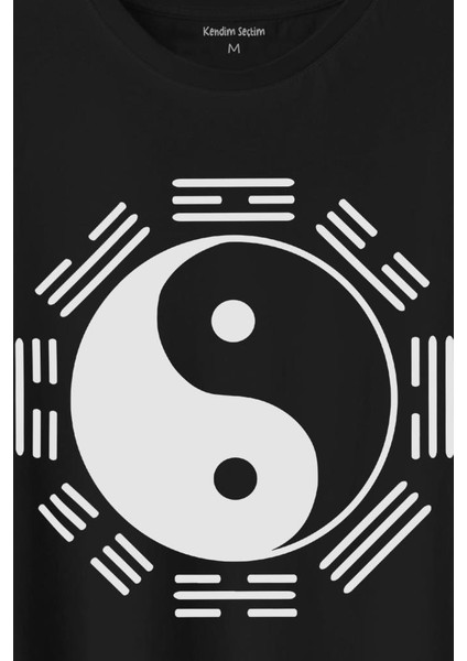Hyuga Clan Symbol Characters Ying Yang Naruto Baskılı Tişört T-Shirt fiyatları