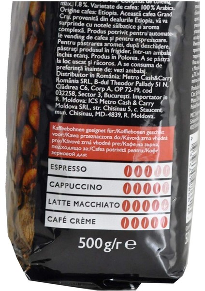 Rioba Coffee Beans Origin Ethiopia Çekirdek Kahve Etiyopya 500G Jonex Mp fiyatları