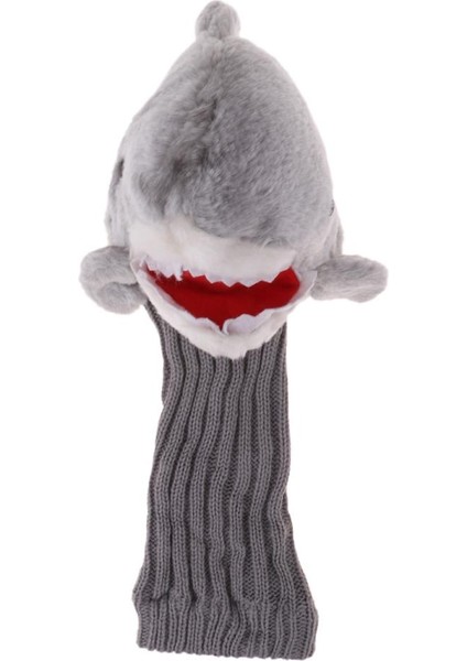 Prettyia Shark Golf Sürücüsü Ahşap Kafa Koruması Kafa Gri fiyatları