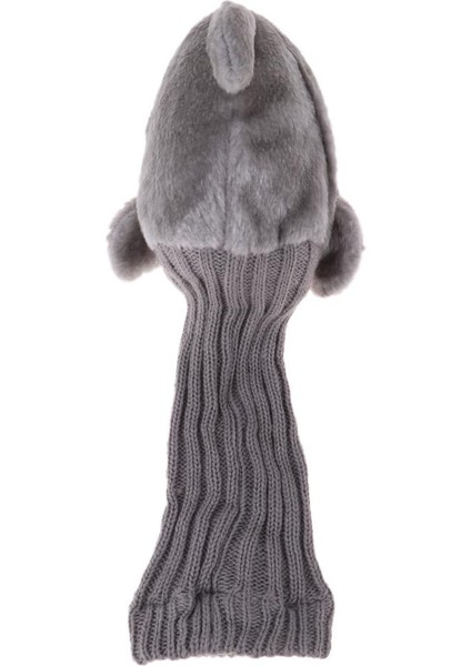 Prettyia Shark Golf Sürücüsü Ahşap Kafa Koruması Kafa Gri fırsatları