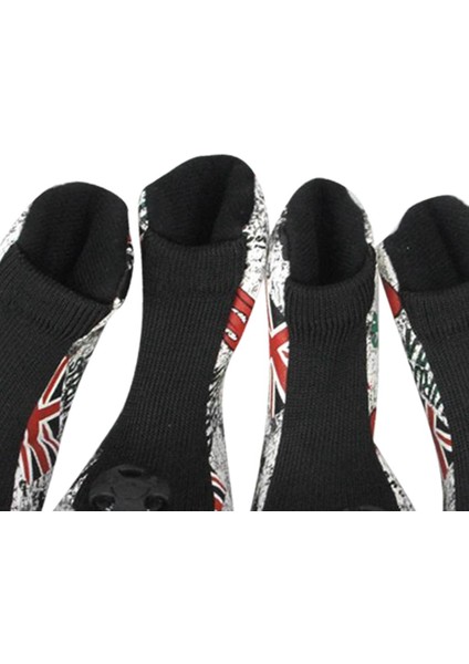 4pcs Dayanıklı Golf Ahşap Sürücüsü Headcover Head Koruyucu Kapak Kollu Kalın(Yurt Dışından) modelleri