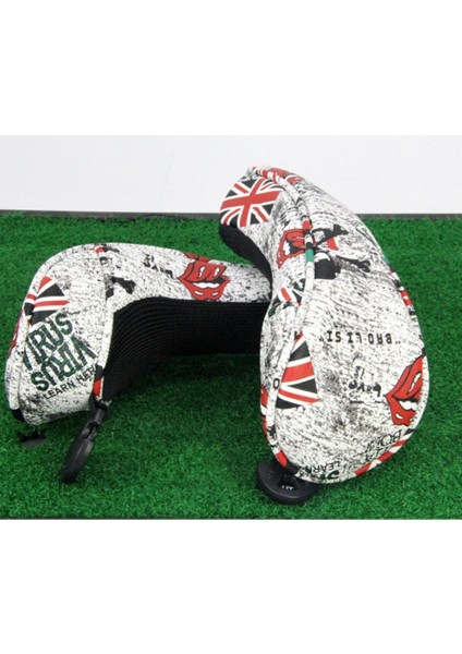 4pcs Dayanıklı Golf Ahşap Sürücüsü Headcover Head Koruyucu Kapak Kollu Kalın(Yurt Dışından) indirimleri