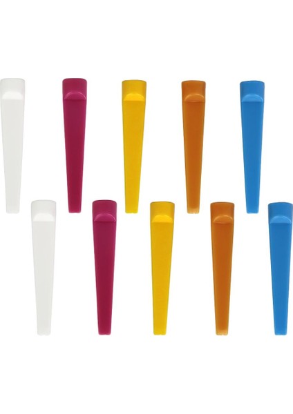 10PCS 70MM Golf Kama Tee Tee Plastik Uygulama Aracı Toplu