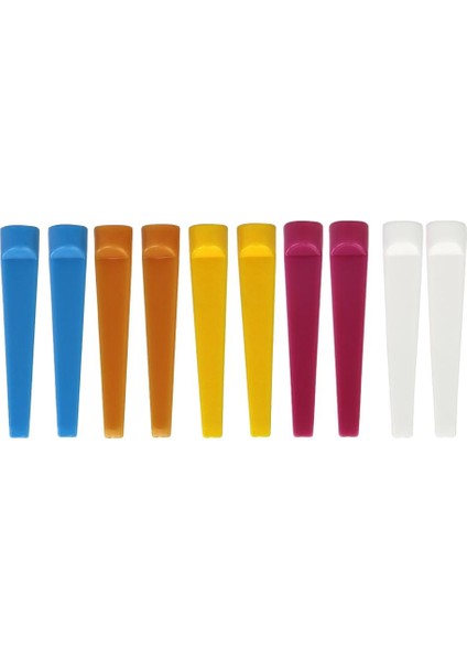 10PCS 70MM Golf Kama Tee Tee Plastik Uygulama Aracı Toplu