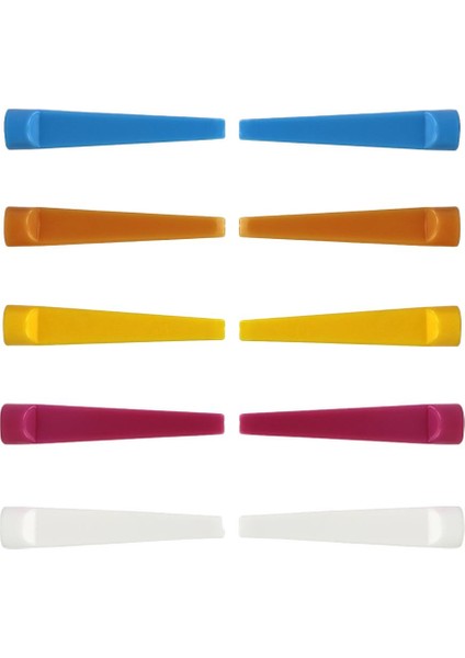 10PCS 70MM Golf Kama Tee Tee Plastik Uygulama Aracı Toplu