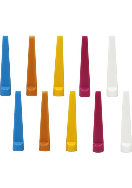 10PCS 70MM Golf Kama Tee Tee Plastik Uygulama Aracı Toplu