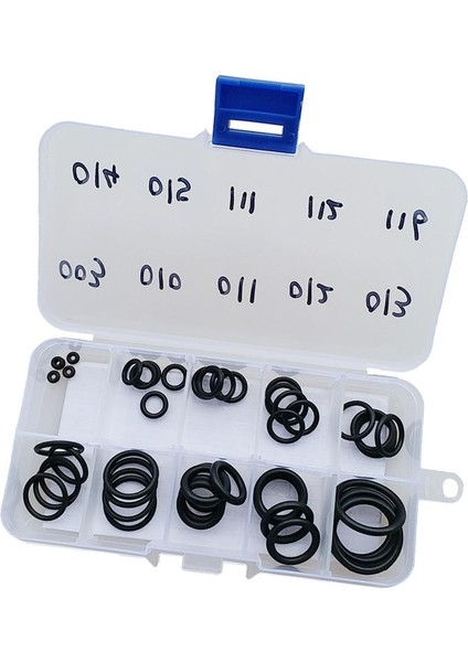 50PCS Scuba Nitrox O-Ring Kiti 10 Boyutlar 70 Duro Dalış Dişli Hortumları Tank Valfı
